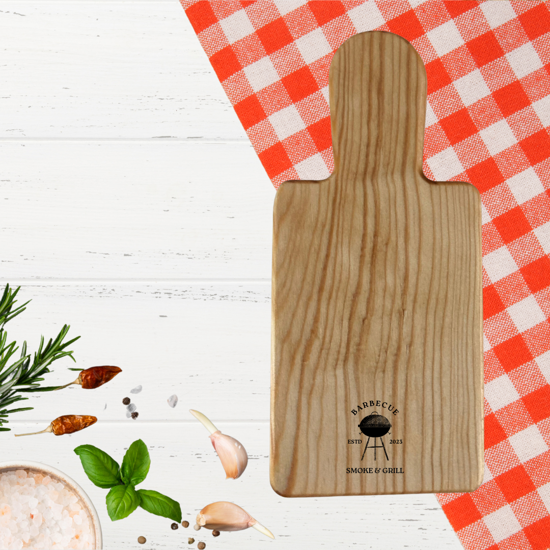 Tabla con mango 10X22 cm