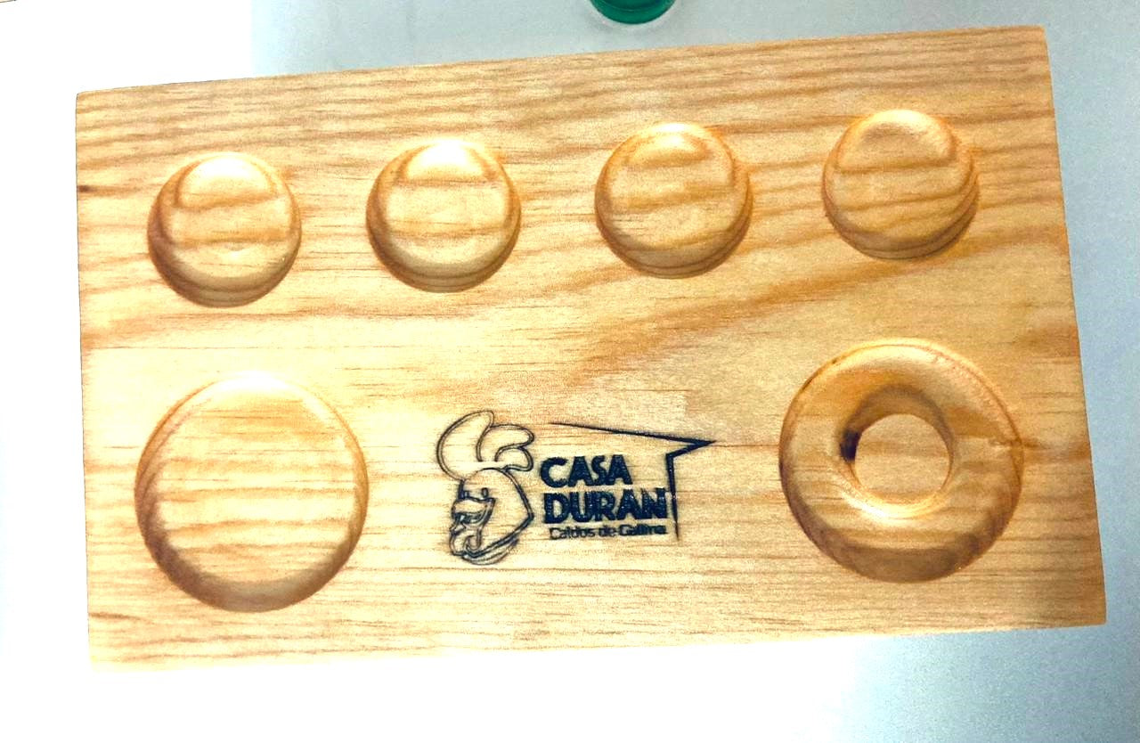 Tequilero 4 caballitos