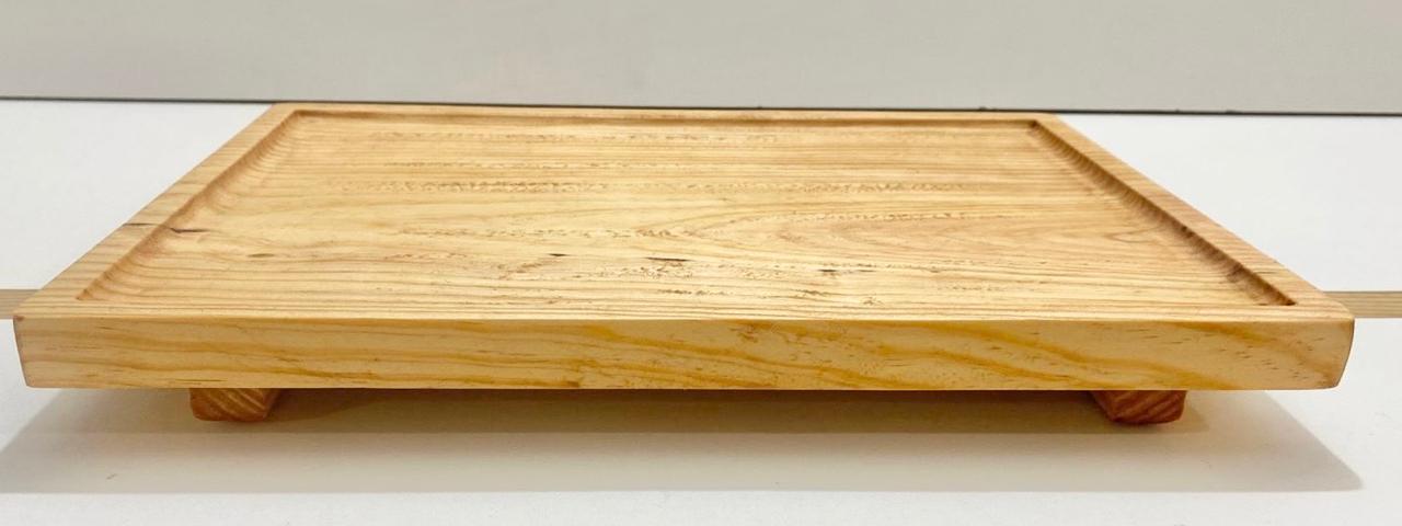 Tabla para piedra Volcanica rectangular