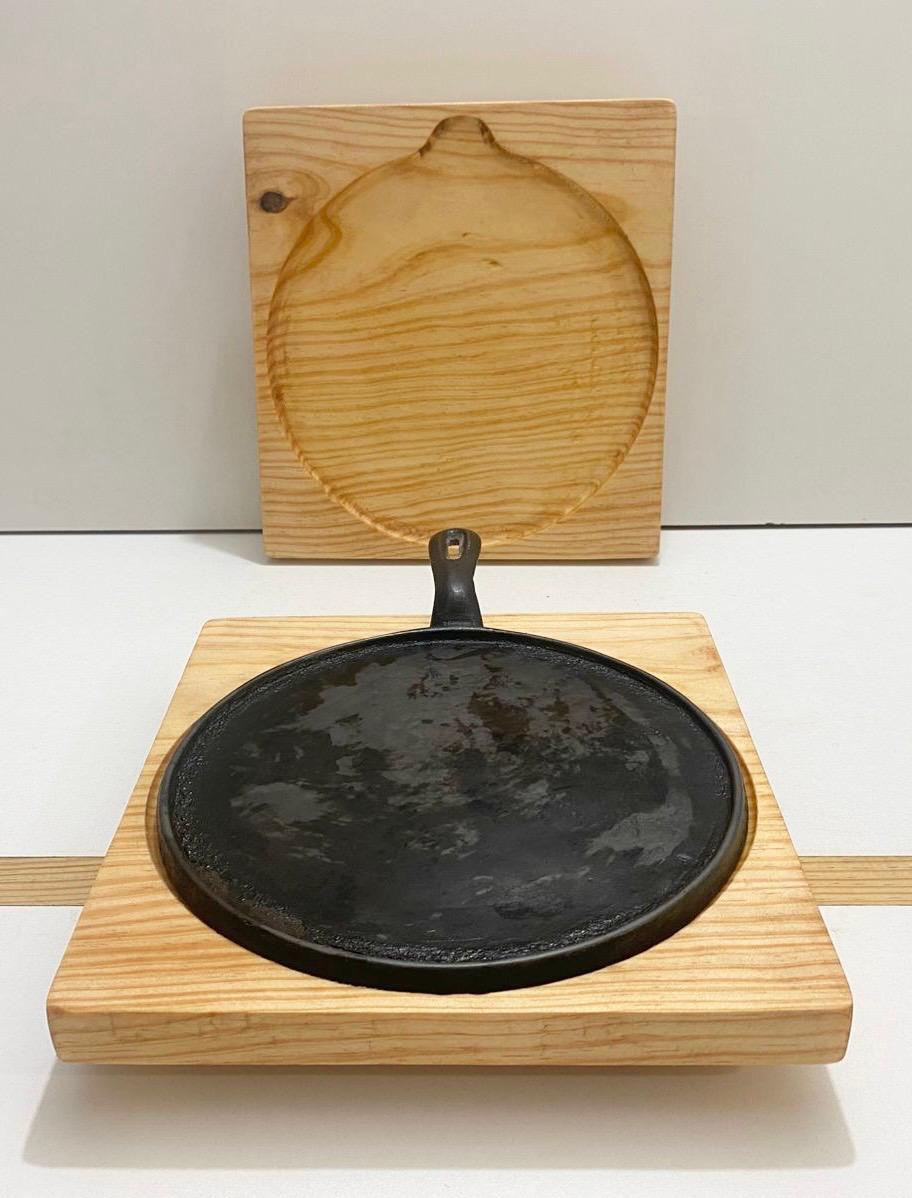 Tabla para sartén de hierro