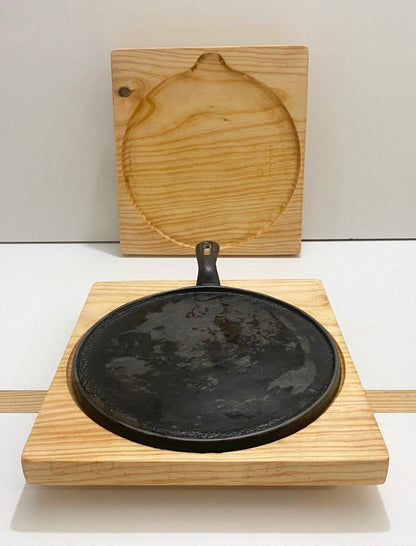 Tabla para sartén de hierro