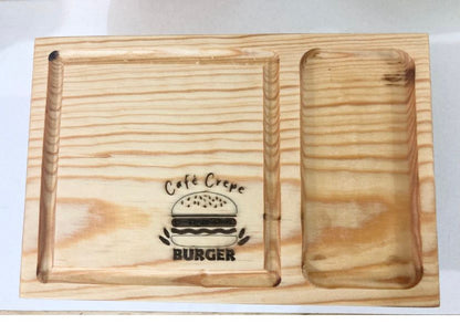 Tabla para Hamburguesa 20x30 cm