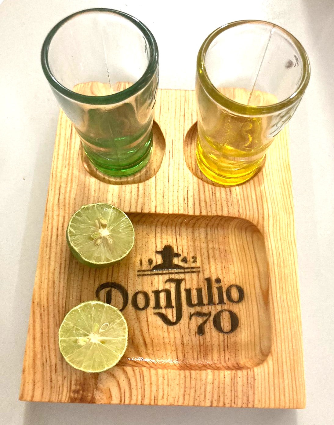 Tequilero 2 caballitos
