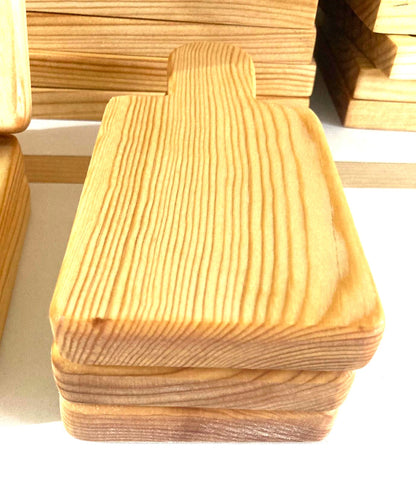 Tabla con mango 10X22 cm