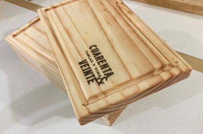 Tabla de madera de pino 15x25