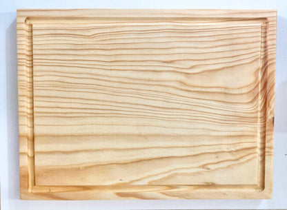 Tabla de madera de pino sin grabado 20x30