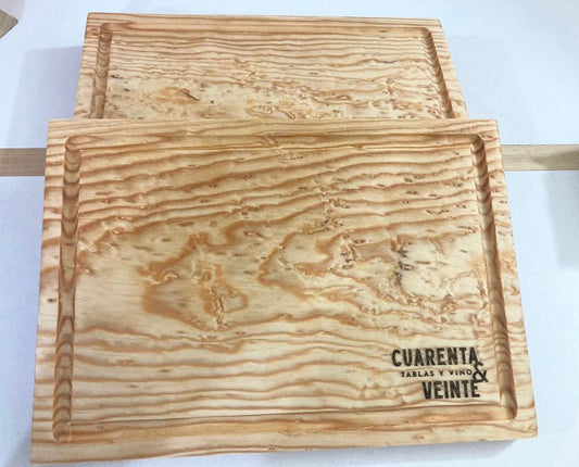 Tabla de madera de pino 25x35