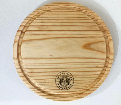 Tabla de madera de pino Redonda 30 cm