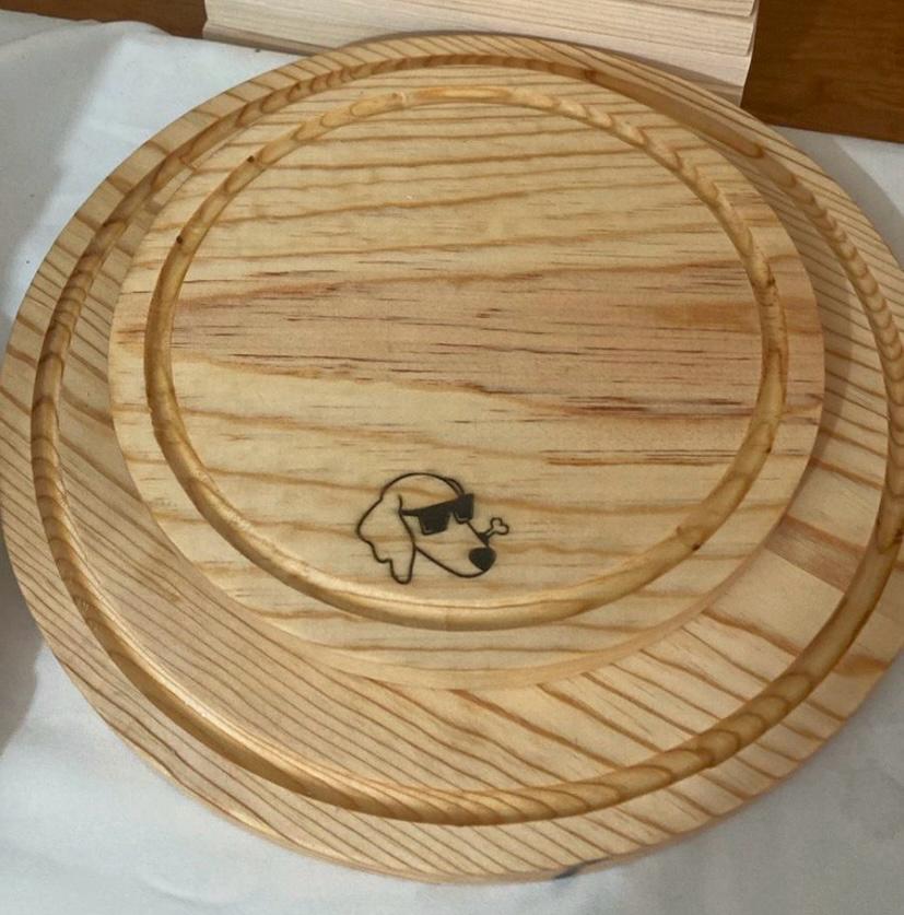 Tabla para Cortar Redonda 20 cm