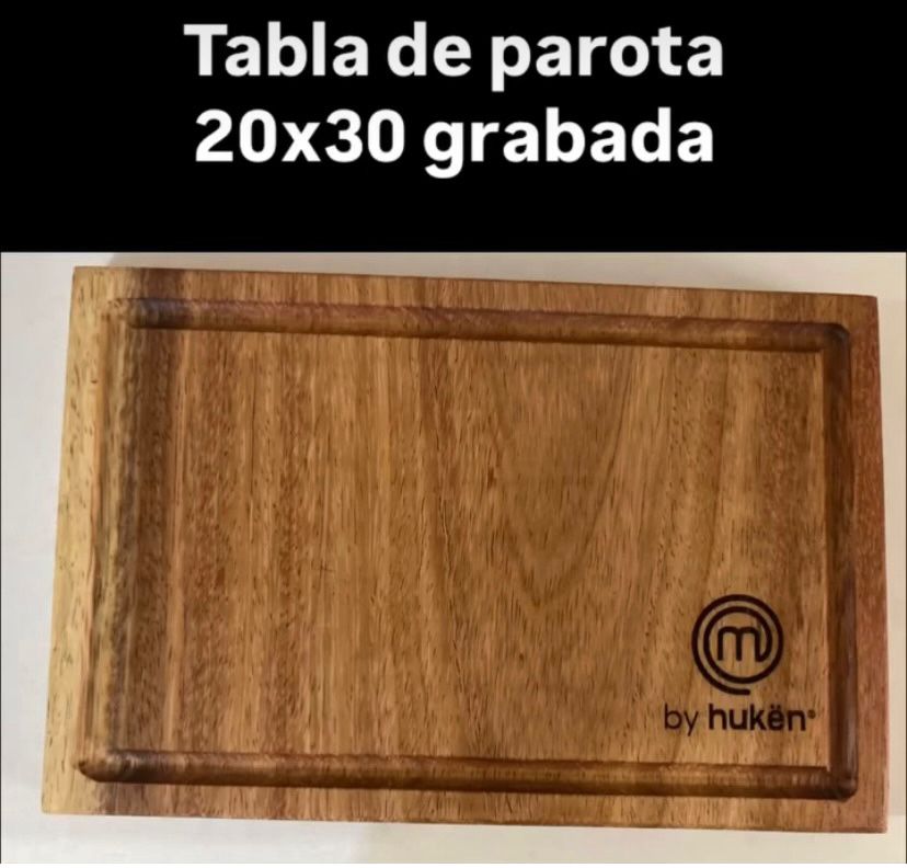 Tabla para Cortar Parota 20x30