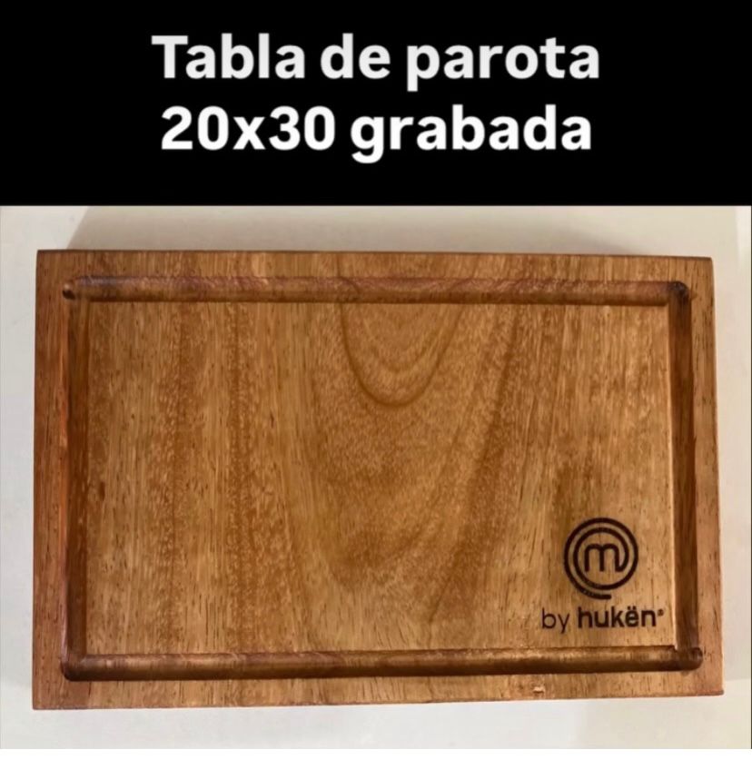 Tabla para Cortar Parota 20x30