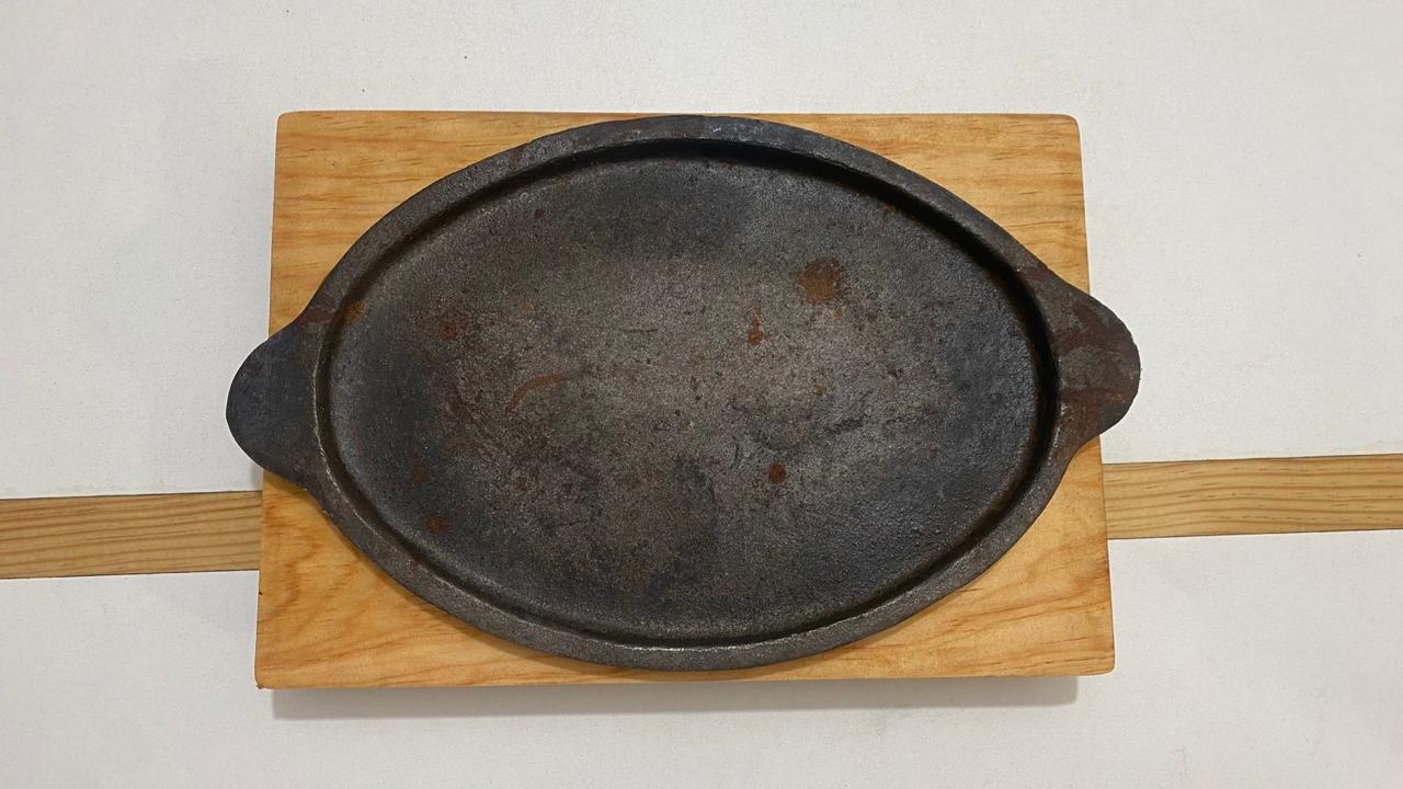 Tabla para plato de hierro fundido