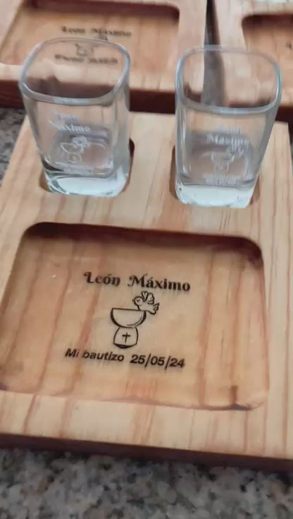 Tequilero 2 caballitos