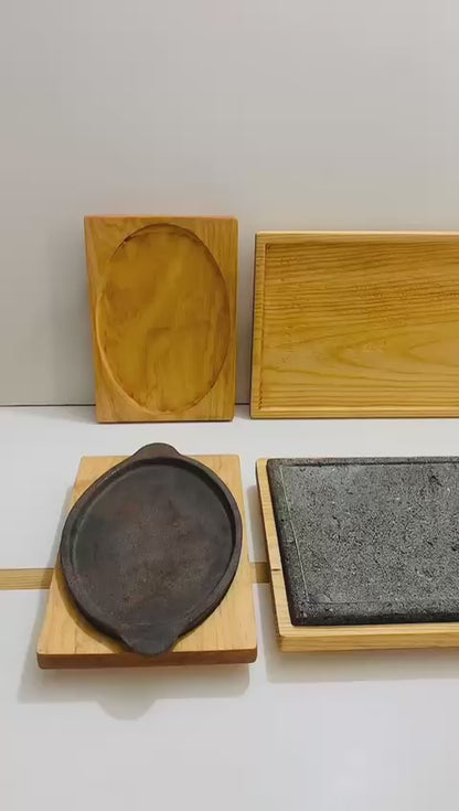 Tabla para plato de hierro fundido